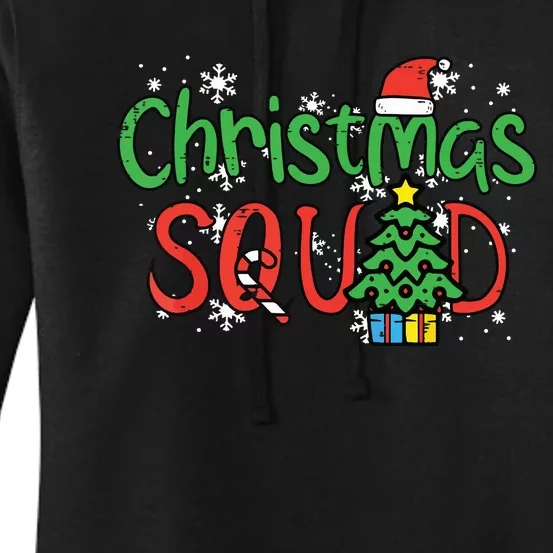 Christmas Squad Family Xmas Crew Women's Pullover Hoodie