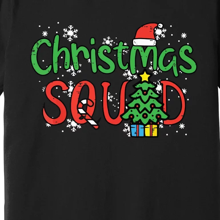 Christmas Squad Family Xmas Crew Premium T-Shirt