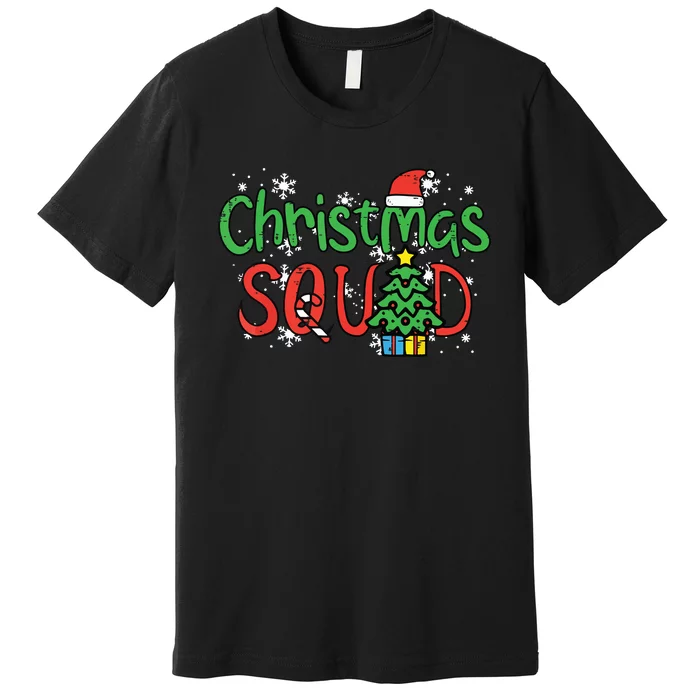 Christmas Squad Family Xmas Crew Premium T-Shirt