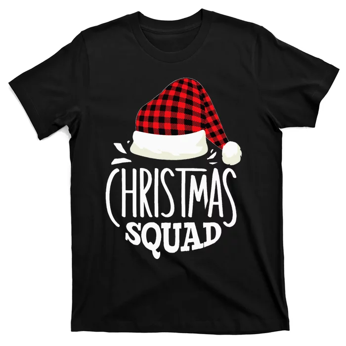 Christmas Squad Family Group Matching Christmas Pajama Party T-Shirt