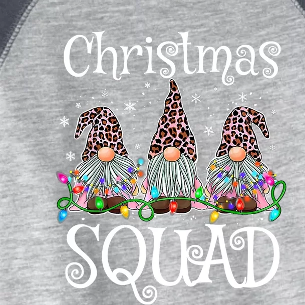 Christmas Squad Family Matching Gnomes Pjs Xmas Gift Toddler Fine Jersey T-Shirt