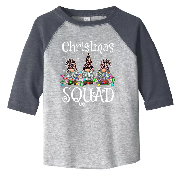 Christmas Squad Family Matching Gnomes Pjs Xmas Gift Toddler Fine Jersey T-Shirt