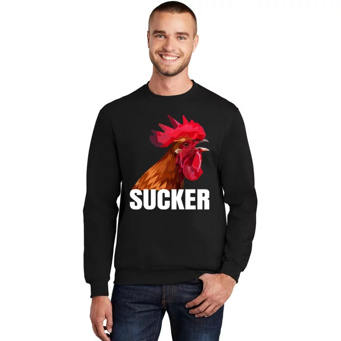 Cock Sucker Funny Rooster Joke Sweatshirt