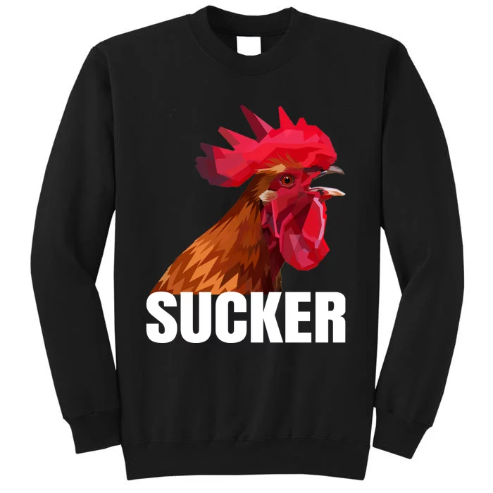 Cock Sucker Funny Rooster Joke Sweatshirt