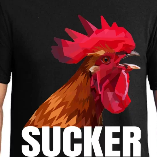 Cock Sucker Funny Rooster Joke Pajama Set