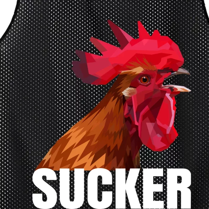 Cock Sucker Funny Rooster Joke Mesh Reversible Basketball Jersey Tank