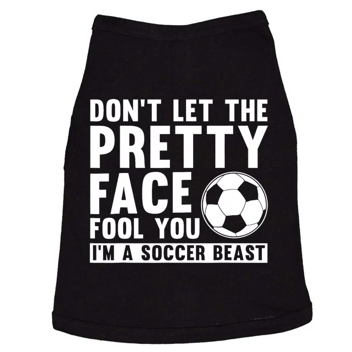 Cool Soccer For Wo Teen Soccer Lover Player Sports Doggie Tank