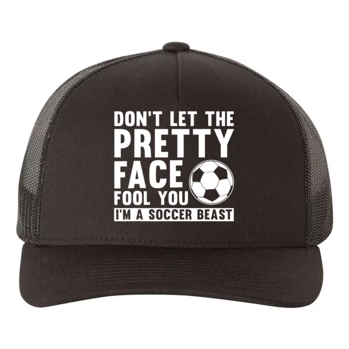 Cool Soccer For Wo Teen Soccer Lover Player Sports Yupoong Adult 5-Panel Trucker Hat