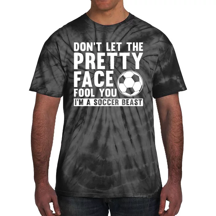 Cool Soccer For Wo Teen Soccer Lover Player Sports Tie-Dye T-Shirt