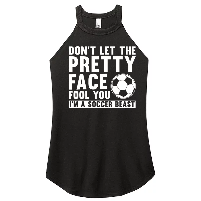 Cool Soccer For Wo Teen Soccer Lover Player Sports Women’s Perfect Tri Rocker Tank