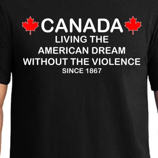 Canada Shirt From The Pentaverate Living The American Dream Pajama Set