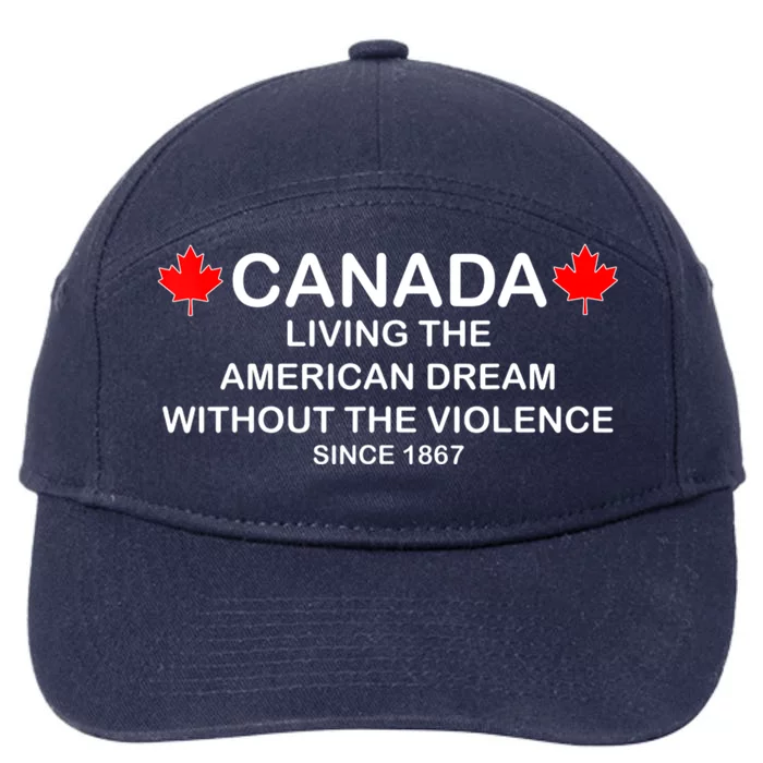 Canada Shirt From The Pentaverate Living The American Dream 7-Panel Snapback Hat