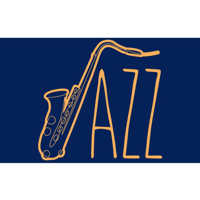 Cool Saxophone For Men Women Jazz Music Band Musician Player Bumper Sticker