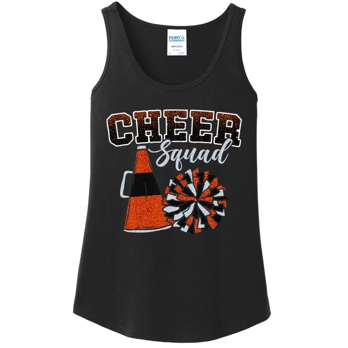 Cheer Squad Funny Cheerleader Cheerleading Ladies Essential Tank