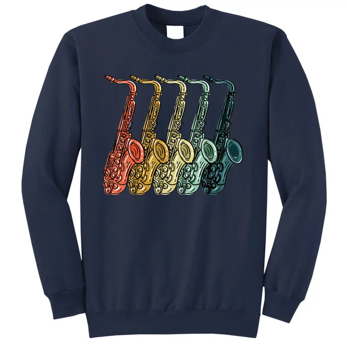 Cool Saxophone For Men Women Vintage Saxophone Player Sweatshirt