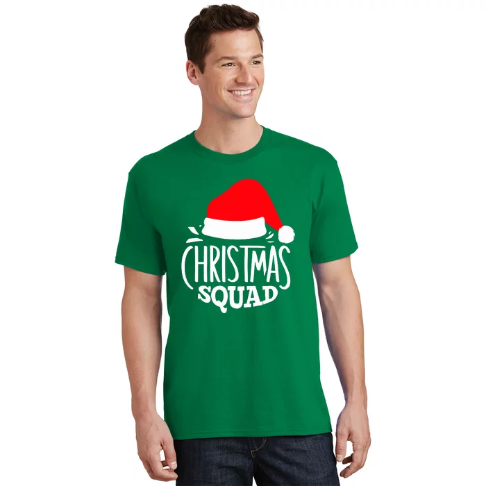 Christmas Squad Funny Family Group Matching Christmas Pajama Party Gift T-Shirt