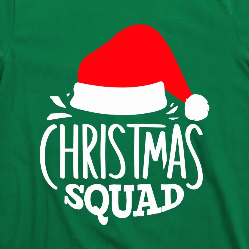 Christmas Squad Funny Family Group Matching Christmas Pajama Party Gift T-Shirt