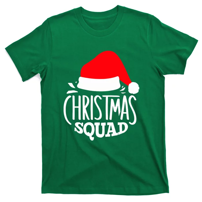 Christmas Squad Funny Family Group Matching Christmas Pajama Party Gift T-Shirt