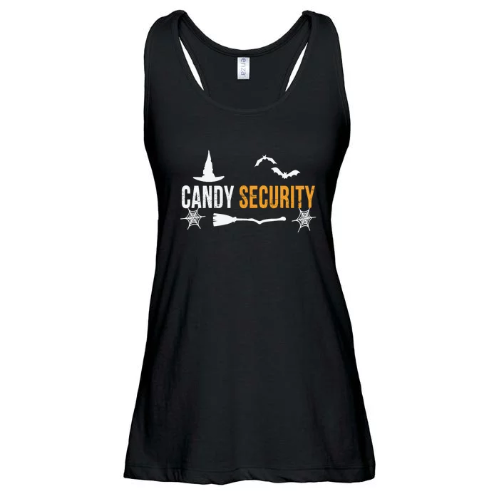 Candy Security | Funny Halloween 2024 Ladies Essential Flowy Tank