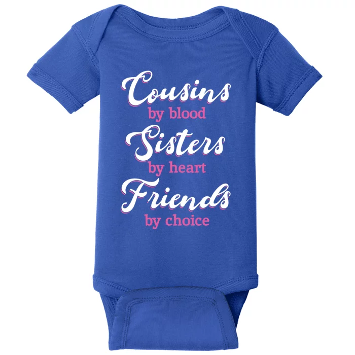 Cousins Sisters Friends Relatives Family Niece Aunt Uncle Gift Baby Bodysuit