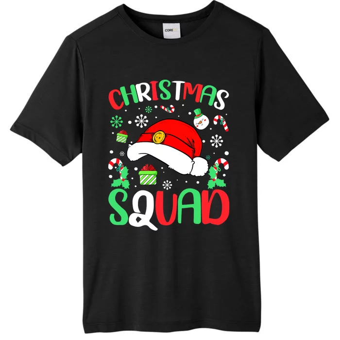 Christmas Squad Family Group Matching Christmas Pajama Party ChromaSoft Performance T-Shirt