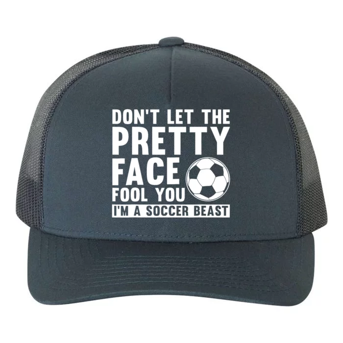 Cool Soccer For Wo Teen Soccer Lover Player Sports Yupoong Adult 5-Panel Trucker Hat