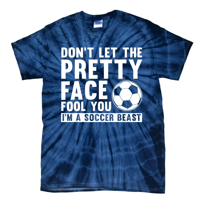 Cool Soccer For Wo Teen Soccer Lover Player Sports Tie-Dye T-Shirt