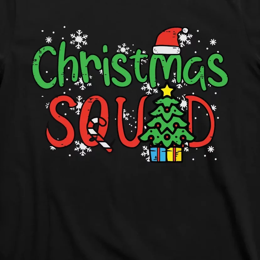 Christmas Squad Family Xmas Crew Women Boy Girls T-Shirt