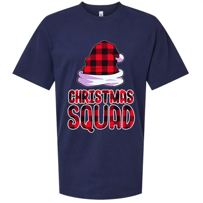 Christmas Squad Family Group Matching Sueded Cloud Jersey T-Shirt