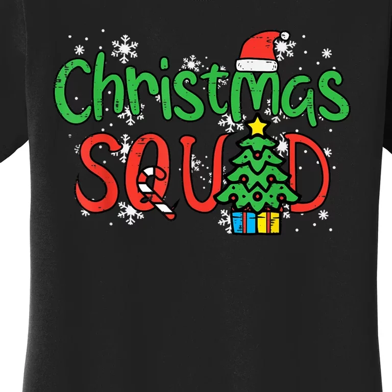 Christmas Squad Family Xmas Crew Women's T-Shirt