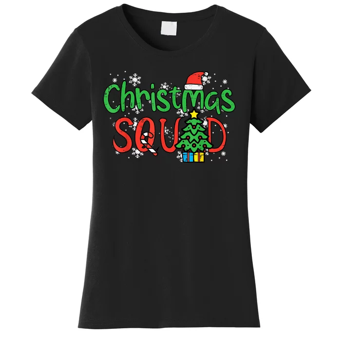 Christmas Squad Family Xmas Crew Women's T-Shirt