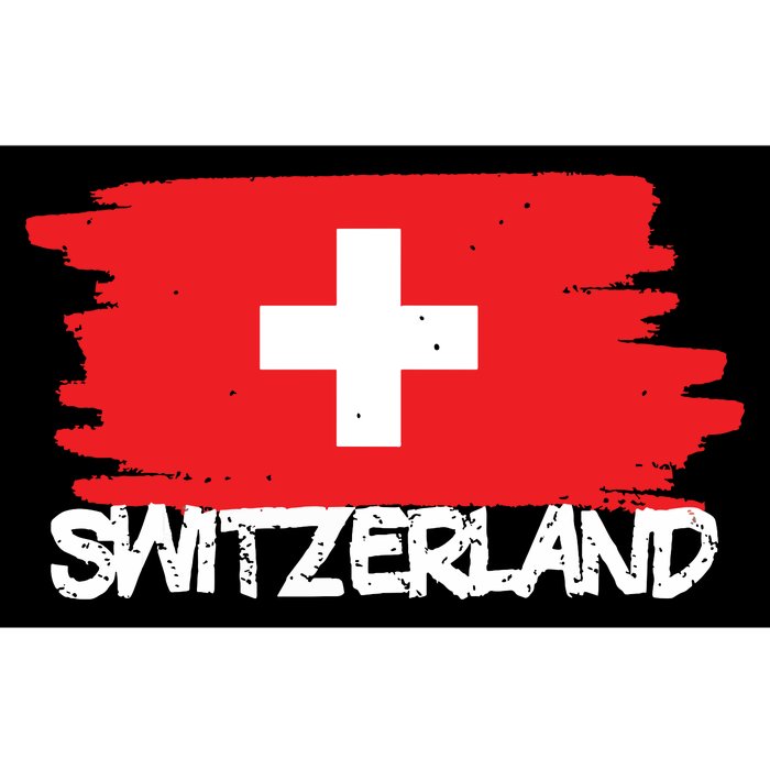 Cool Switzerland Flag Bumper Sticker