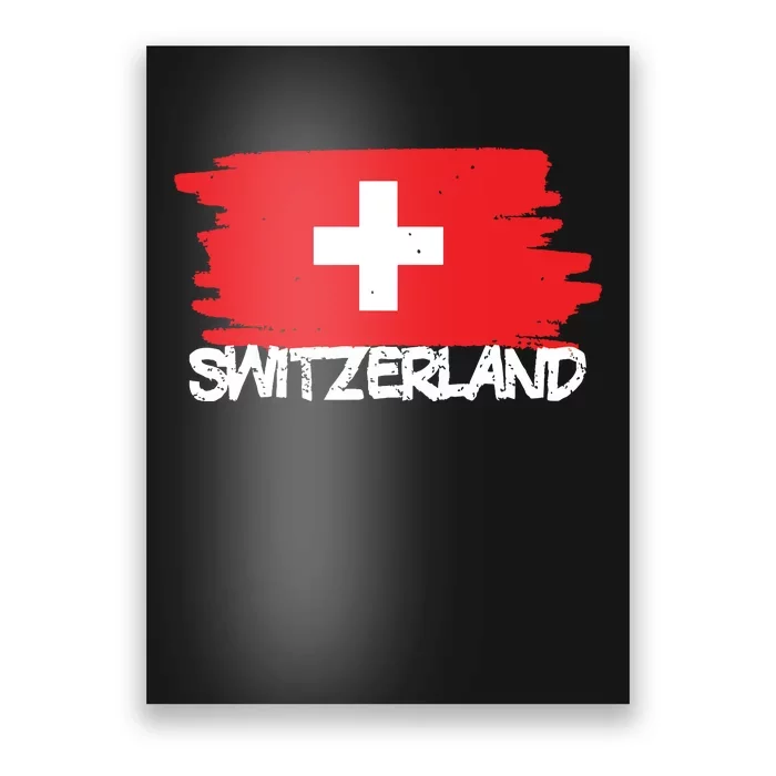 Cool Switzerland Flag Poster