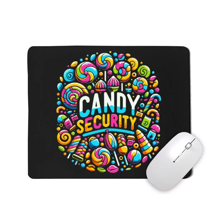 Candy Security Funny Candy Land Costume Candyland Party Mousepad