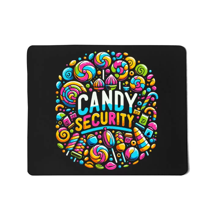 Candy Security Funny Candy Land Costume Candyland Party Mousepad