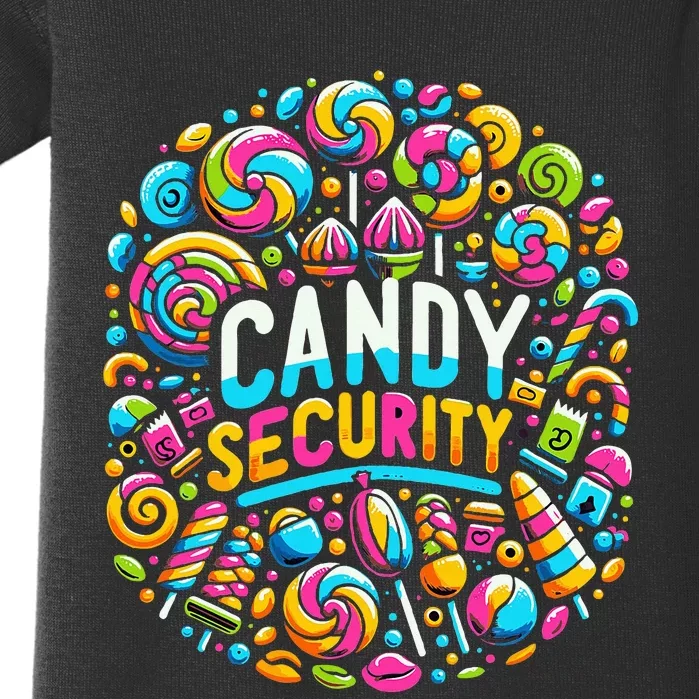 Candy Security Funny Candy Land Costume Candyland Party Baby Bodysuit