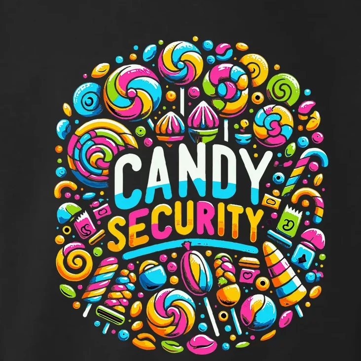 Candy Security Funny Candy Land Costume Candyland Party Toddler Hoodie