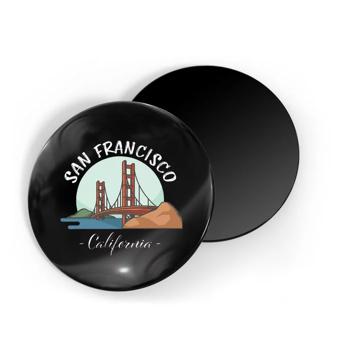 California San Francisco Gift Golden Gate Bridge Souvenir Magnet