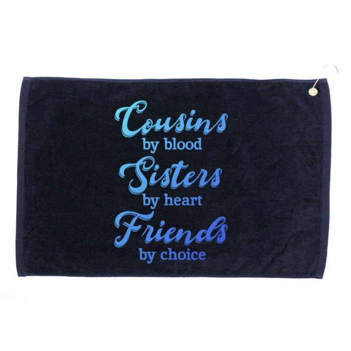 Cousins Sisters Friends Relatives Family Niece Aunt Uncle Cute Gift Grommeted Golf Towel