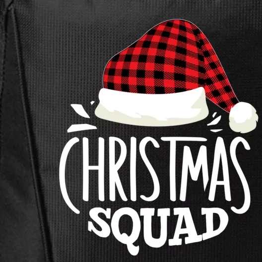 Christmas Squad Family Group Matching Christmas Pajama Party City Backpack