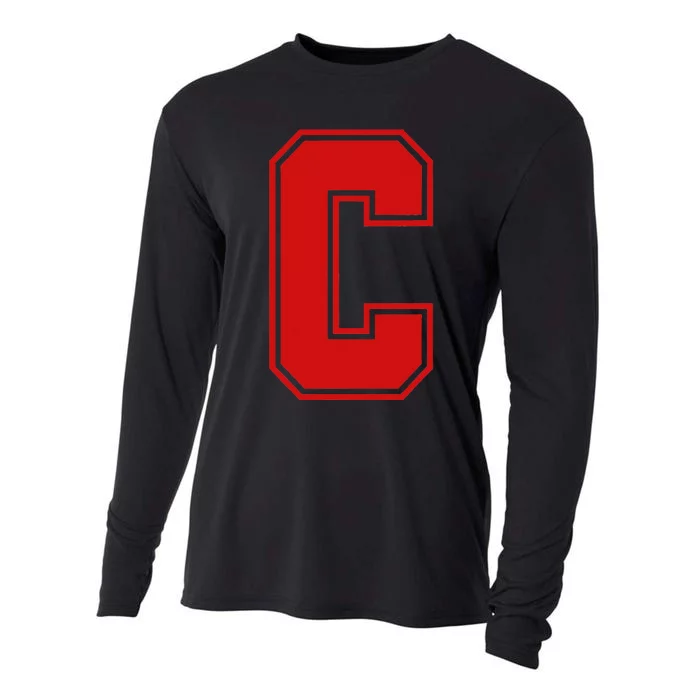 C School Fan Sports Teachers Students Cooling Performance Long Sleeve Crew