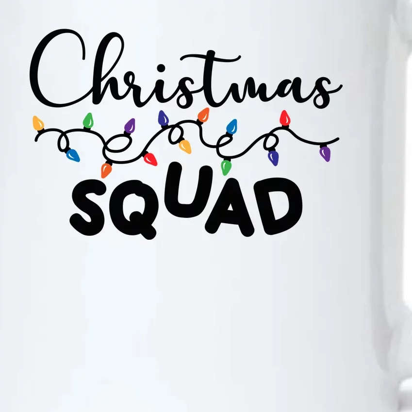 Christmas Squad Festive Cute Gift Black Color Changing Mug