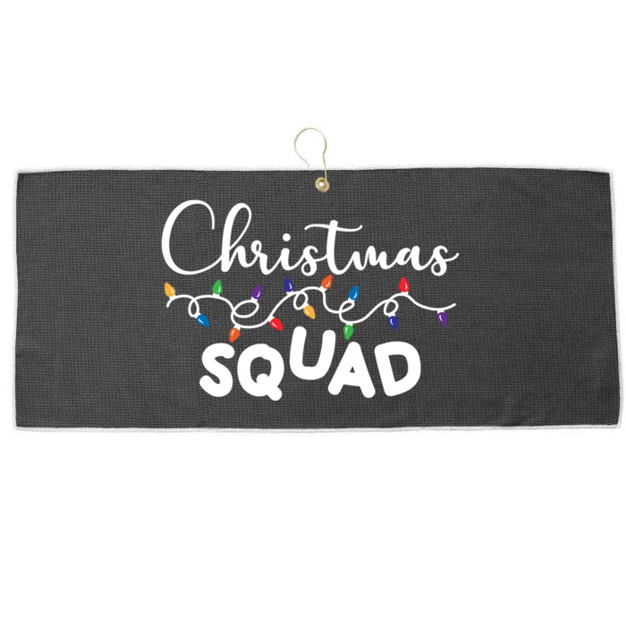 Christmas Squad Festive Cute Gift Large Microfiber Waffle Golf Towel