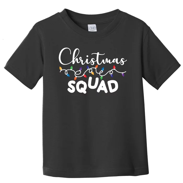 Christmas Squad Festive Cute Gift Toddler T-Shirt