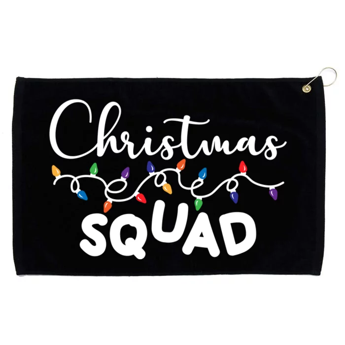 Christmas Squad Festive Cute Gift Grommeted Golf Towel