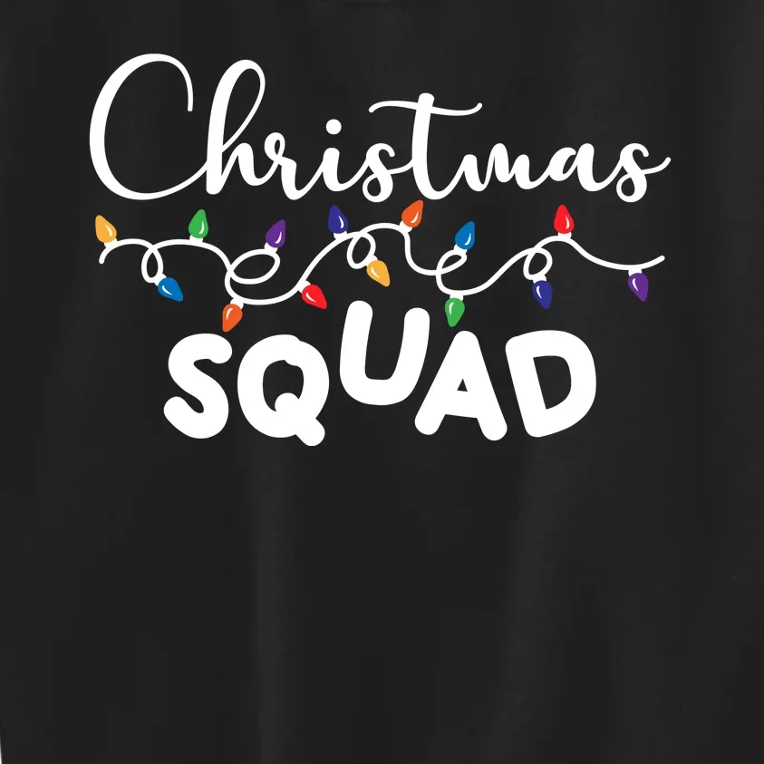 Christmas Squad Festive Cute Gift Kids Sweatshirt