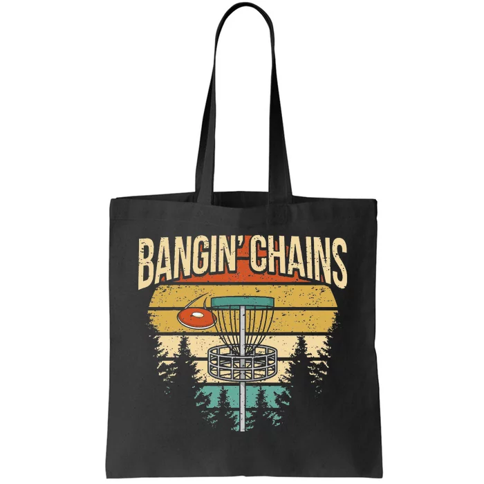 Chain Smoker Funny Disc Golf Player Tote Bag