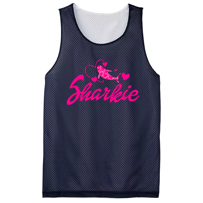 Cute Shark Funny Shark Mesh Reversible Basketball Jersey Tank