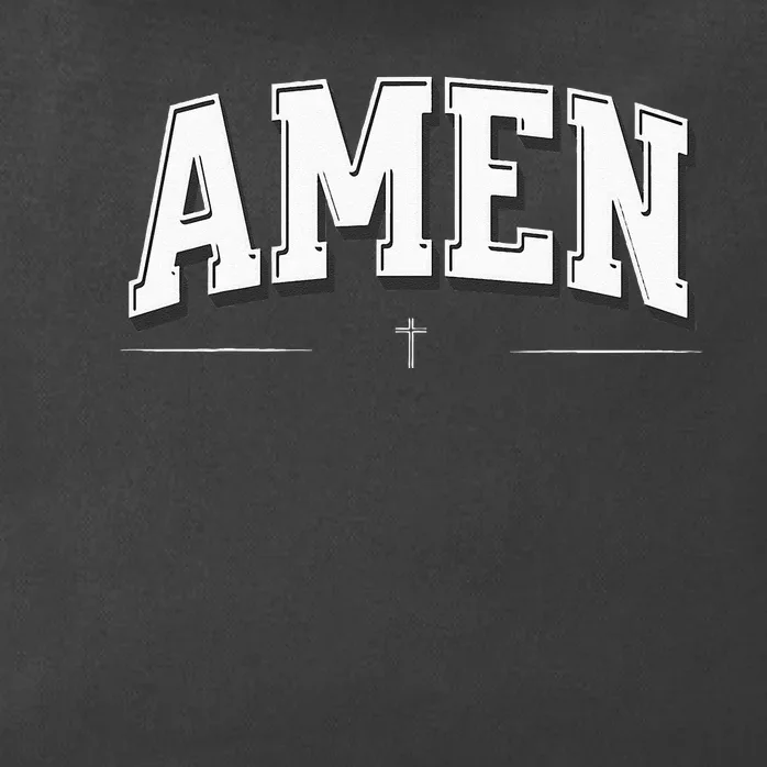 Christian S For Men AMEN Zip Tote Bag