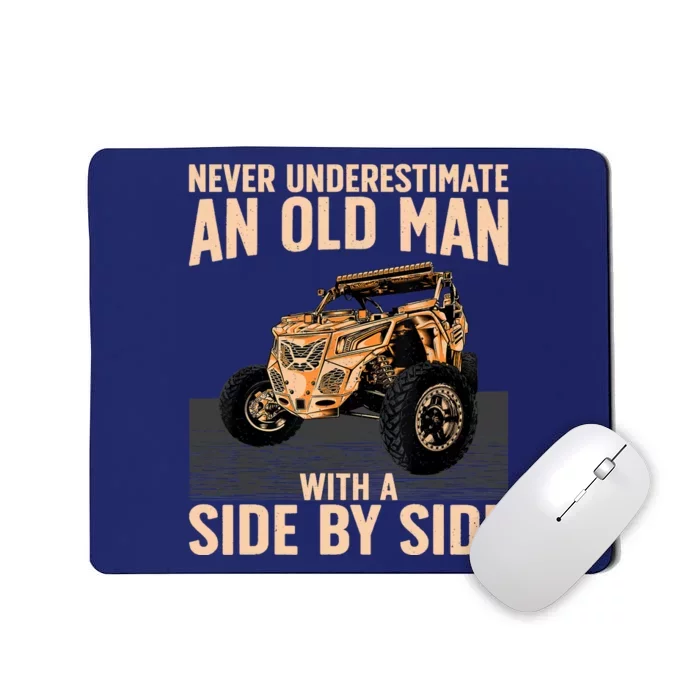 Cool SXS For Grandpa Dad Offroad UTV ATV SideBySide Mousepad